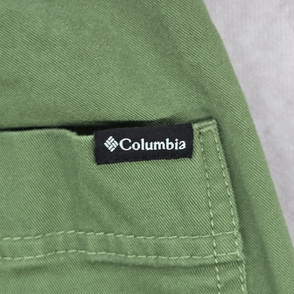 Columbia Green Cotton Blend Button Fly Pants - Picture 9 of 12